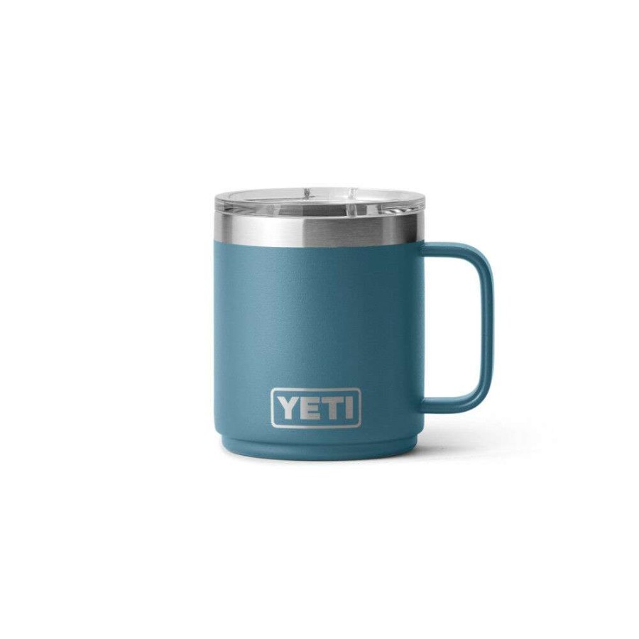 Yeti * | Best Quality Yeti Rambler 10Oz Stackable Mug With Magslider Lid Nordic Blue