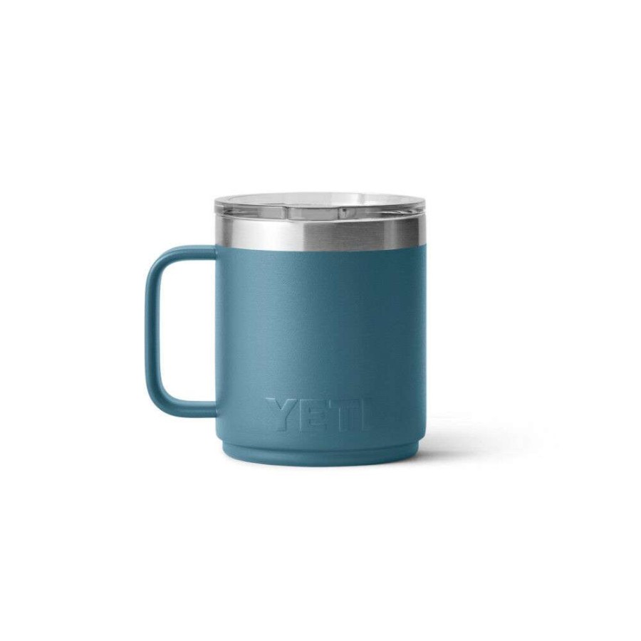 Yeti * | Best Quality Yeti Rambler 10Oz Stackable Mug With Magslider Lid Nordic Blue