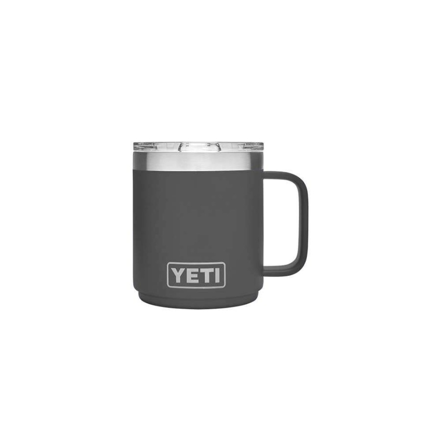 Yeti * | Cheaper Yeti Rambler 10Oz Mug With Magslider Lid Charcoal