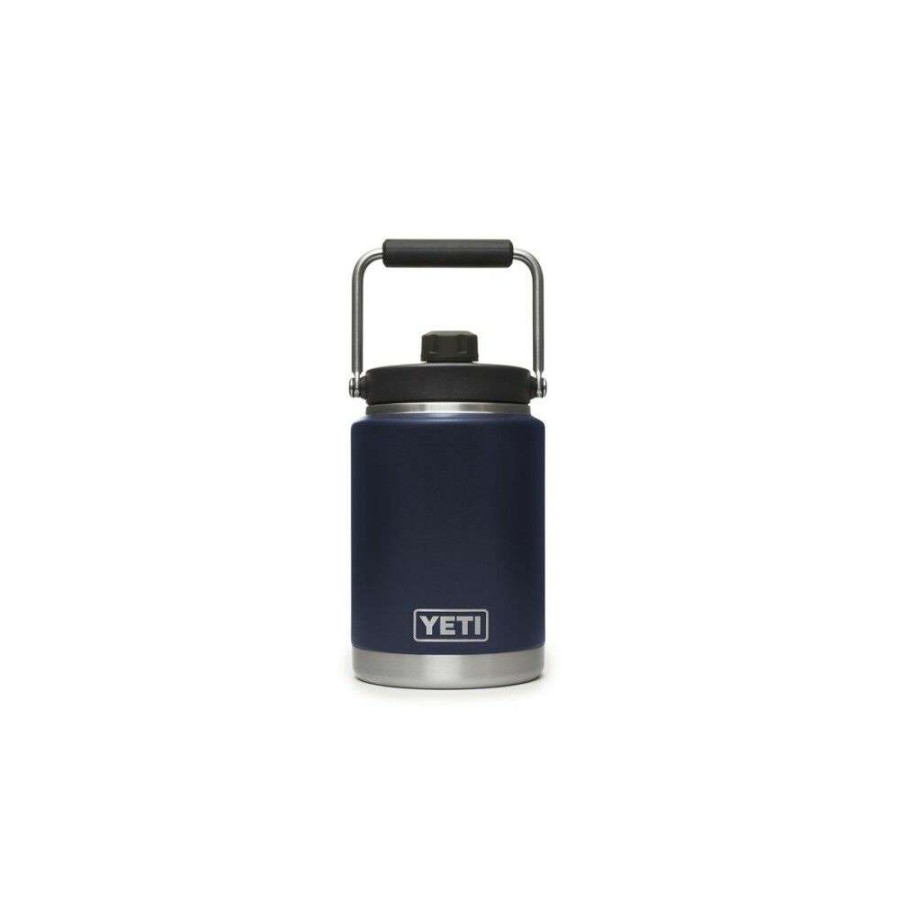 Yeti * | Best Choice Yeti Rambler Half Gallon Jug Navy Blue