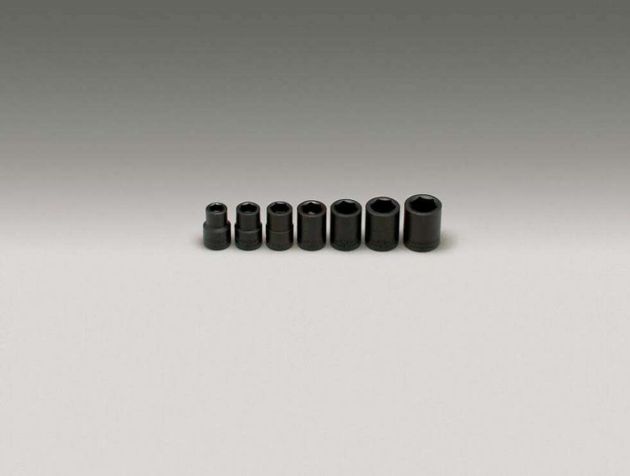 Sockets * | Sales 1/2 In. Dr., 7 Pc. Impact Socket Set 7/16 In. To 13/16 In.