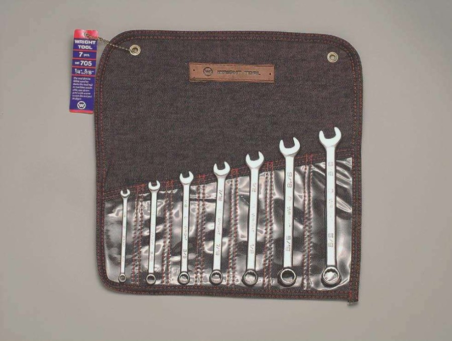 Wrenches * | High Quality 7 Pc. Combination Wrench Set 1/4 In. To 5/8 In. 12 Pt