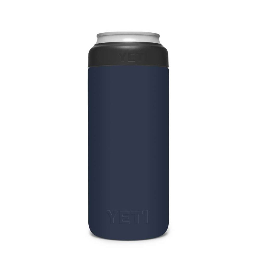 Yeti * | Sales Rambler Colster Slim Can Insulator Navy