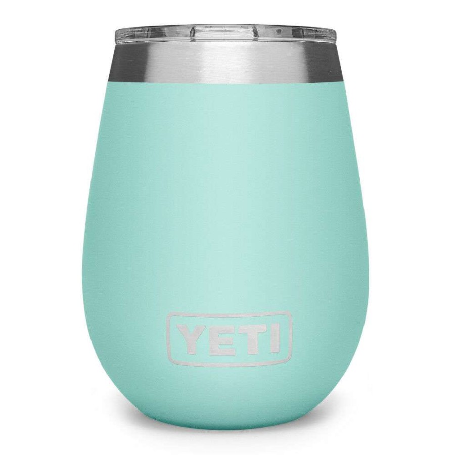 Yeti * | Best Choice Yeti Rambler Wine Tumbler With Magslider Lid 10Oz, Seafoam