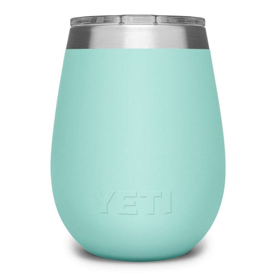 Yeti * | Best Choice Yeti Rambler Wine Tumbler With Magslider Lid 10Oz, Seafoam