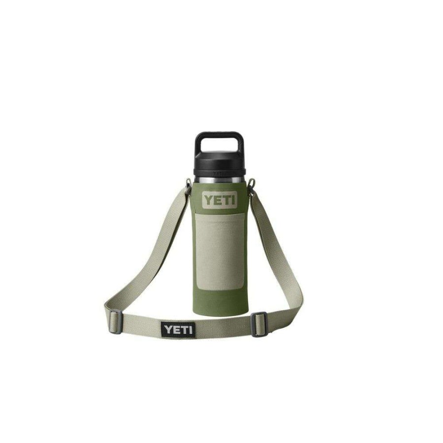 Accessories * | 100% Guarantee Yeti Rambler Small Bottle Sling Highlands Olive