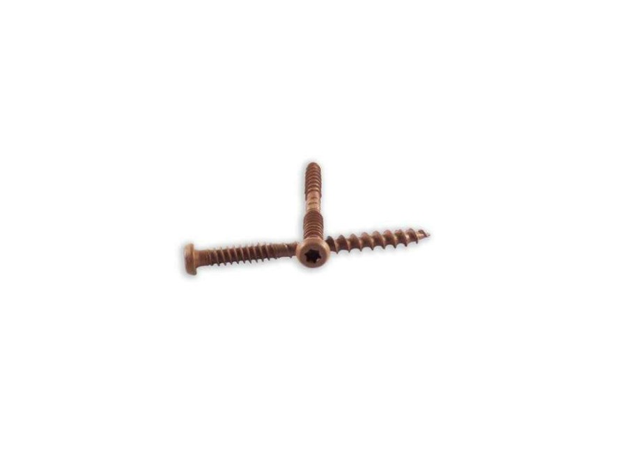 Accessories * | Classical #10 X 2-1/2 In. 1,000 Hour Ppg E-Coat Red Composite Deck Screws