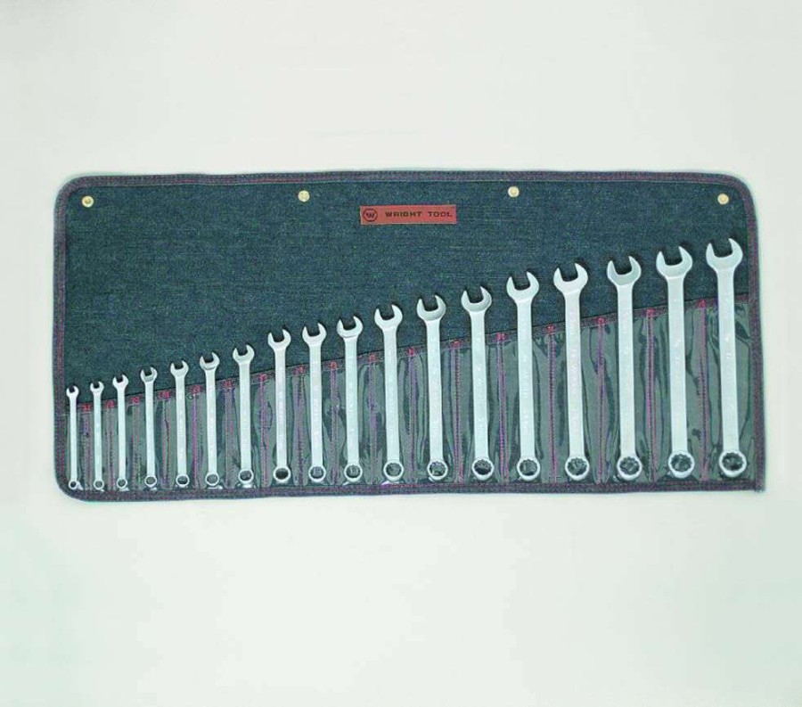 Wrenches * | Best Quality 18 Pc. Metric Combination Wrench Set 7 Mm To 24 Mm