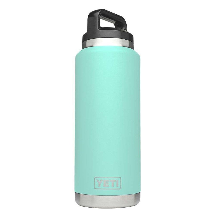 Yeti * | Best Choice 36Oz Rambler Bottle With Bottle Chug Cap Seafoam