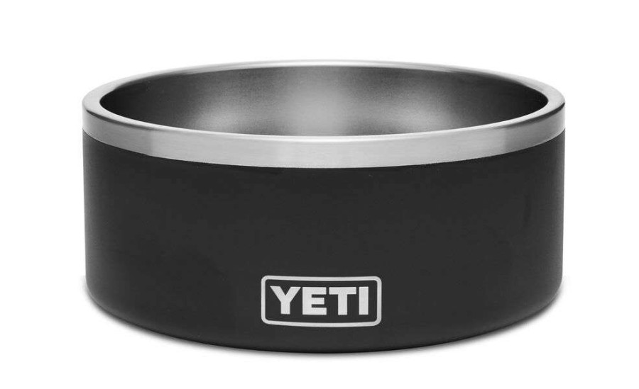 Outdoor Living * | Sales Black Boomer Dog Bowl