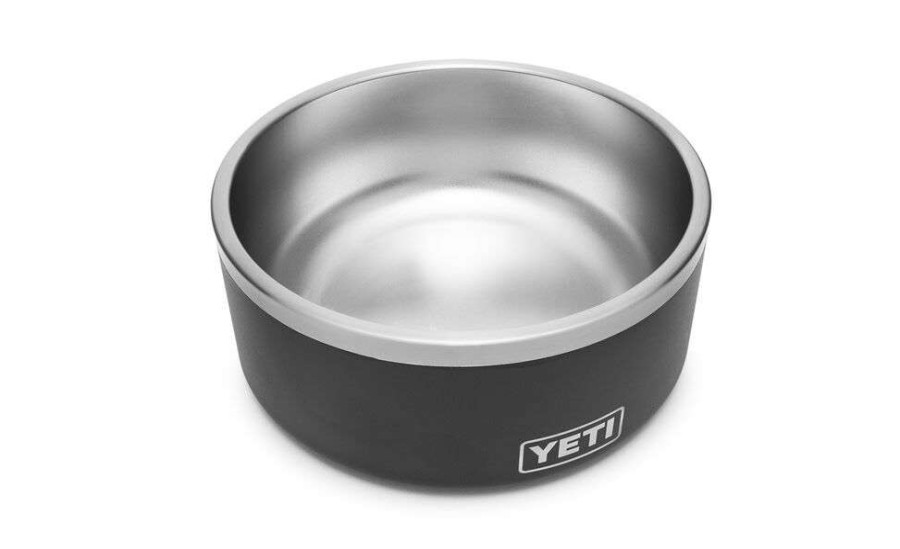 Outdoor Living * | Sales Black Boomer Dog Bowl