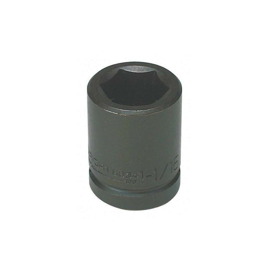 Sockets * | Best Quality 2-3/8 In. Nominal Size 6 Point Standard Impact Socket