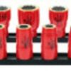 Sockets * | Best Choice Wiha Insulated Socket Set 3/8 Drive Metric 18Pc