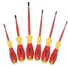 Hand Tools * | Outlet Insulated Slimline Slotted, Phillips & Square Screwdriver Set, 6 Piece