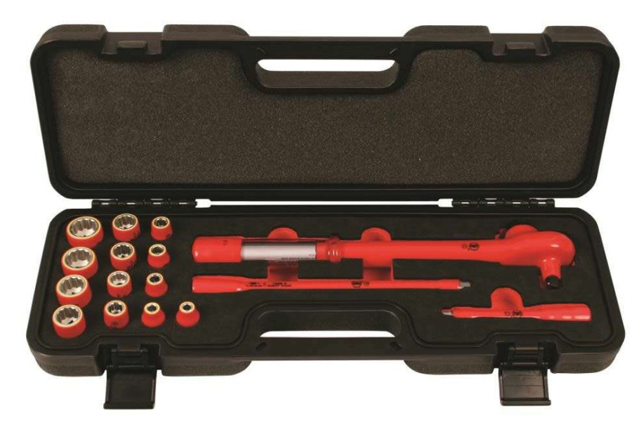 Sockets * | New In Insulated 3/8 Dr. Torque Mm Socket Set 5-50 Nm And 4-37 Ft./Lbs.