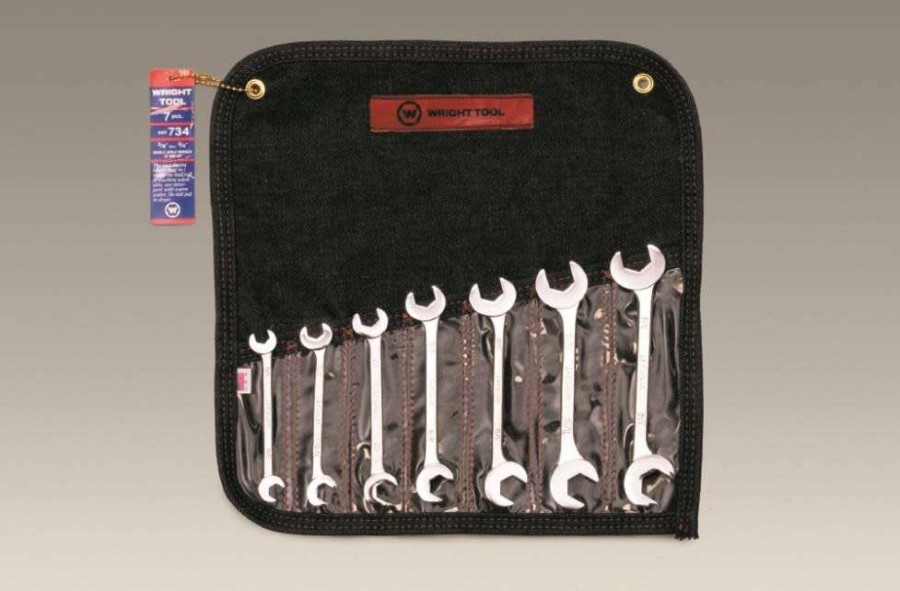 Wrenches * | Outlet 7 Pc. Open End, Double Angle 15 & 60 Degrees