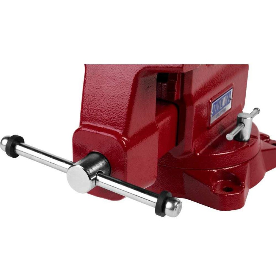 Hand Tools * | High Quality Utility Hd Bench Vise, 6.5 In Jaw Width, 6.25 In Jaw Opening, 4.25 In Throat Depth