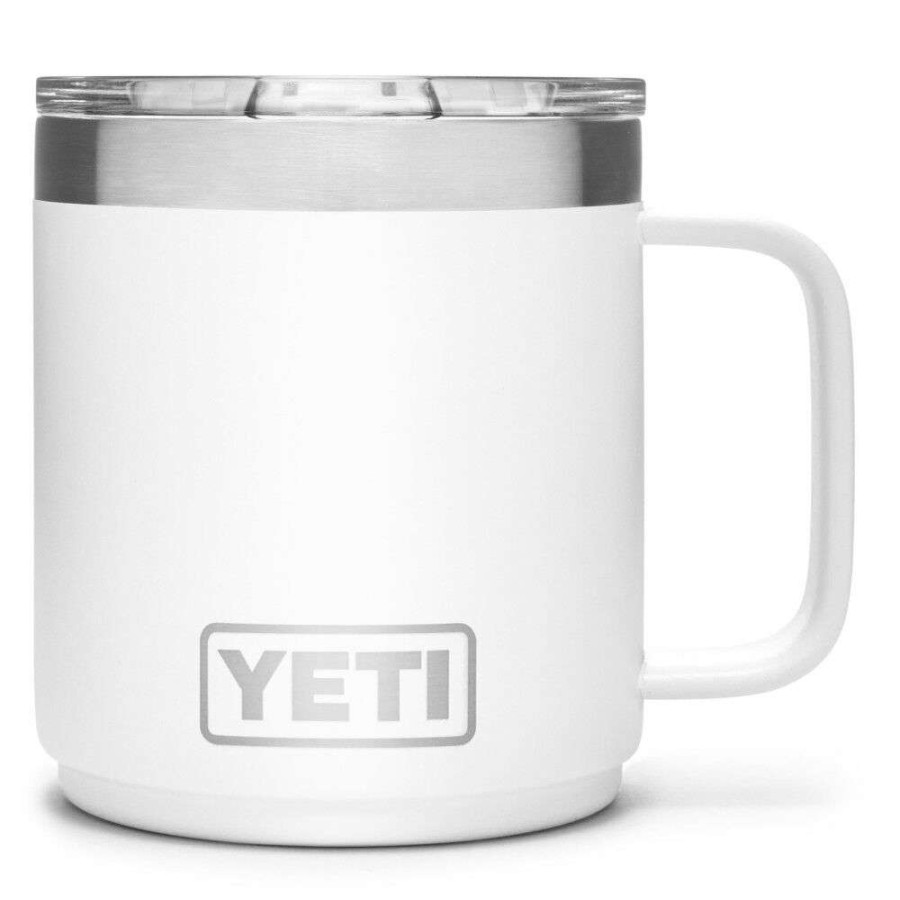 Yeti * | Best Quality Yeti Rambler Stackable Mug With Magslider Lid 10Oz, White