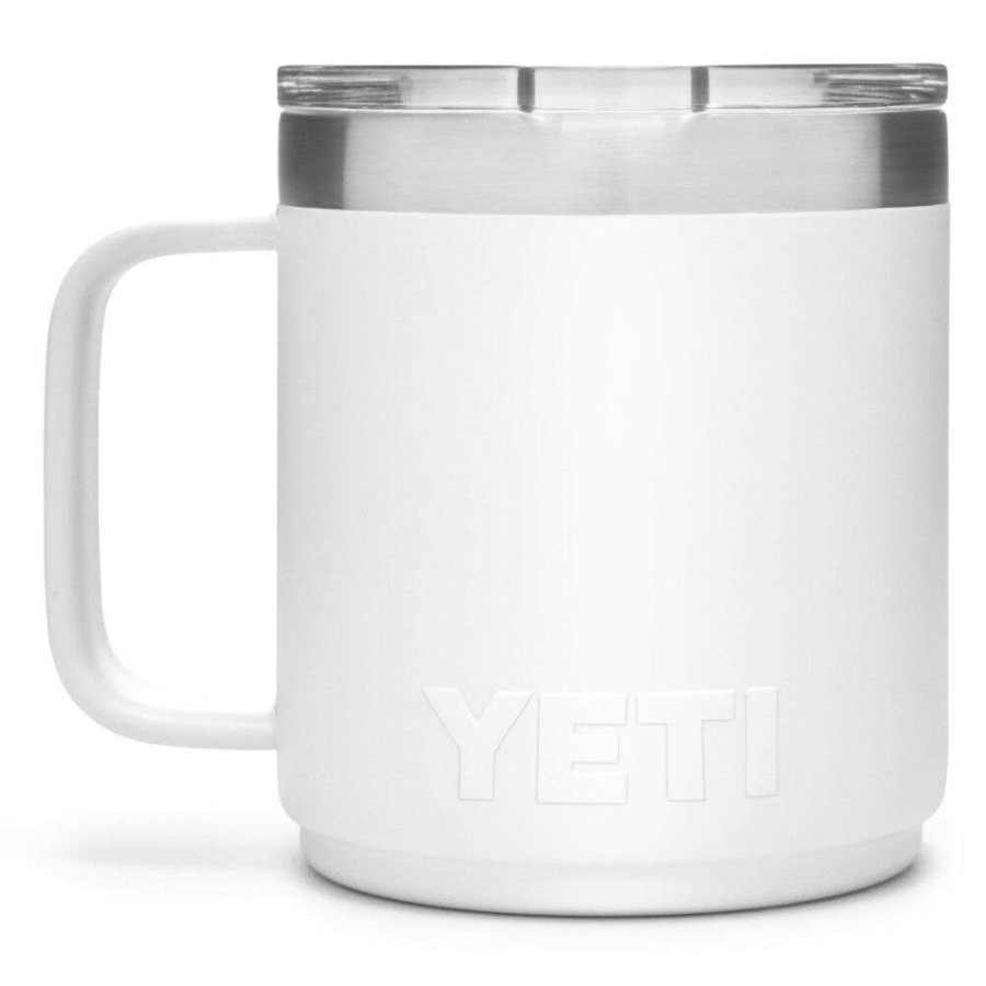 Yeti * | Best Quality Yeti Rambler Stackable Mug With Magslider Lid 10Oz, White