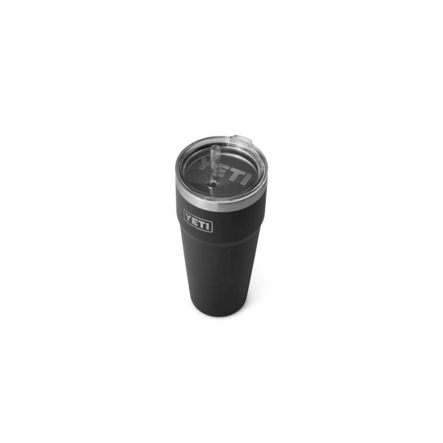 Yeti * | Online Yeti Rambler 26Oz Straw Cup With Straw Lid Charcoal