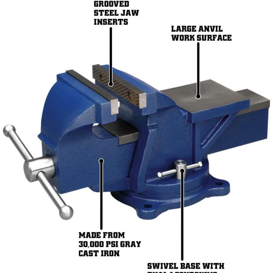 Hand Tools * | Outlet Wilton 5 General Purpose Bench Vise