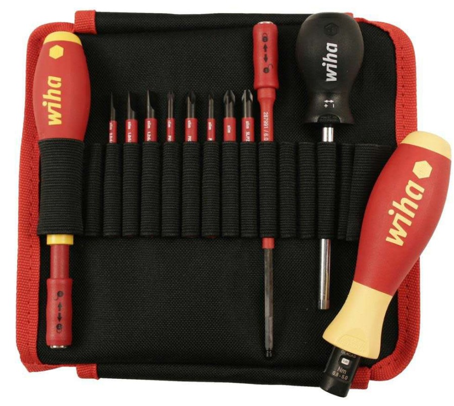 Hand Tools * | Large Choice Insulated Torquecontrol 12 Pc. Set 0.8 To 5.0 Nm Slotted/Phillips/Xeno/Pozidriv