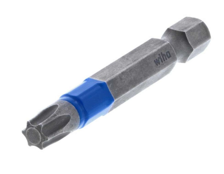 Accessories * | High Quality Wiha Terminatorblue Impact Bit Torx T30 2 5Pk