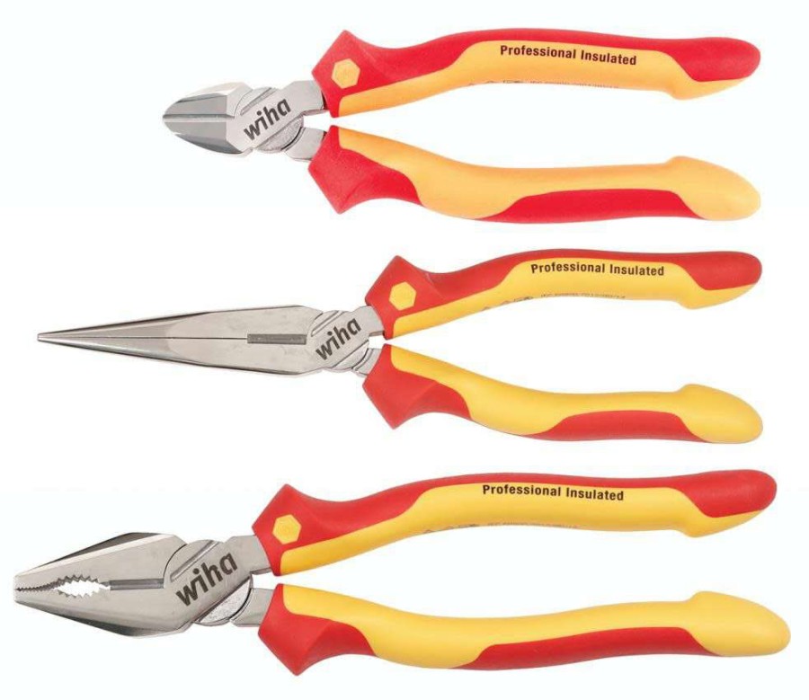 Accessories * | Classical Insulated Pliers & Cutters Set, 3 Piece