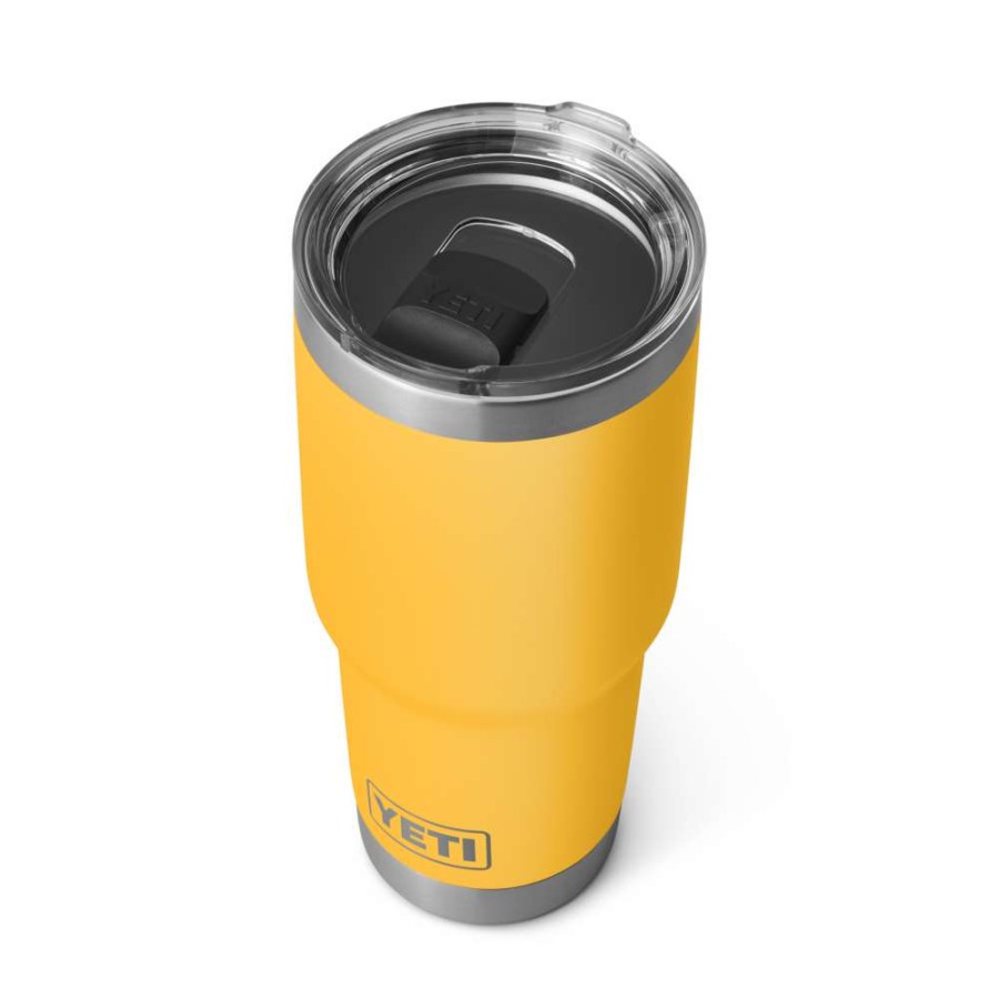 Yeti * | Best Quality Yeti Rambler 30Oz Tumbler With Magslider Lid Alpine Yellow