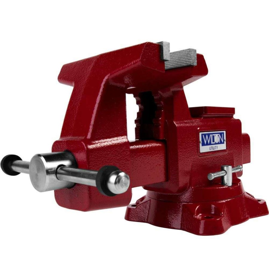 Hand Tools * | Best Choice Utility Bench Vise, 6-1/2 In. Jaw Width, 6 In. Jaw Opening, 4 In. Throat Depth