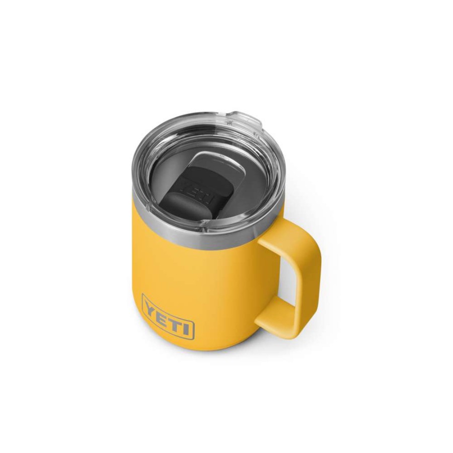 Yeti * | High Quality Yeti Rambler 10Oz Stackable Mug With Magslider Lid Alpine Yellow