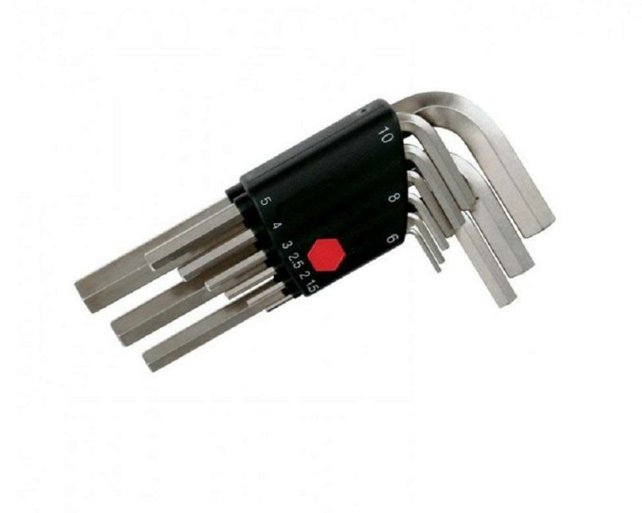 Hand Tools * | High Quality Hex L-Key Short Arm Metric 9 Pc. Set