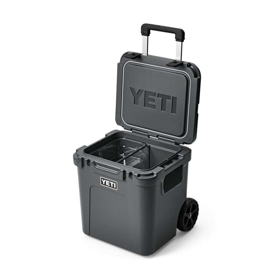 Outdoor Living * | Best Quality Yeti Roadie 48 Wheeled Cooler Charcoal