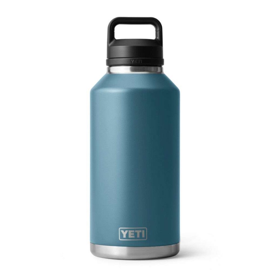 Yeti * | Cheaper Yeti Rambler 64Oz Bottle With Chug Cap Nordic Blue