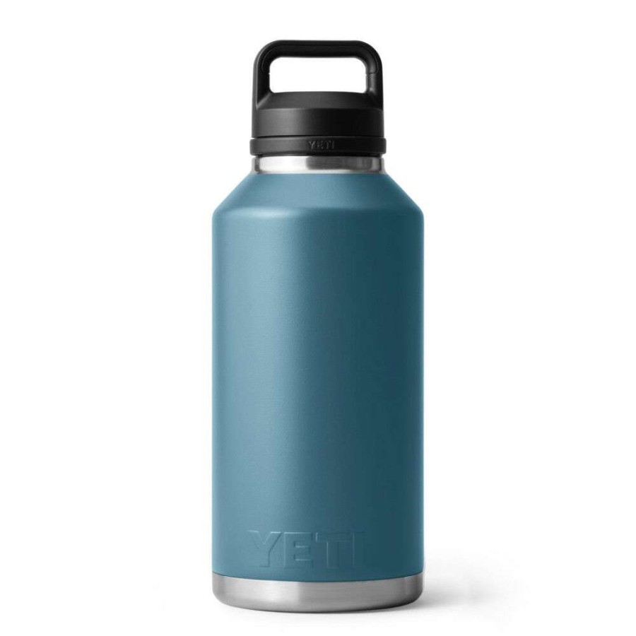 Yeti * | Cheaper Yeti Rambler 64Oz Bottle With Chug Cap Nordic Blue