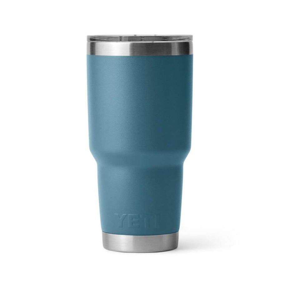 Yeti * | High Quality Yeti Rambler 30Oz Tumbler With Magslider Lid Nordic Blue