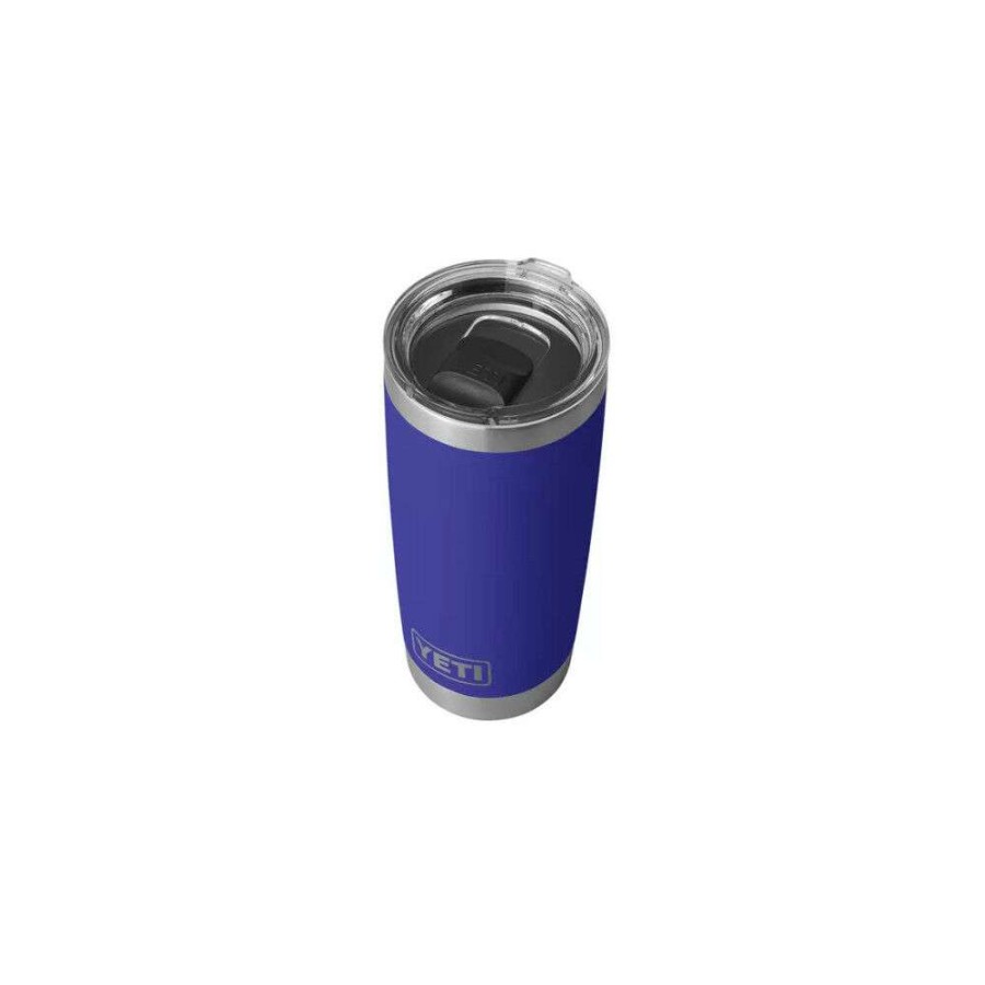 Yeti * | Outlet Yeti Rambler 20Oz Tumbler With Magslider Lid Offshore Blue