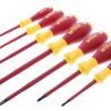 Hand Tools * | Cheaper 7 Piece Insulated Softfinish Screwdriver Set