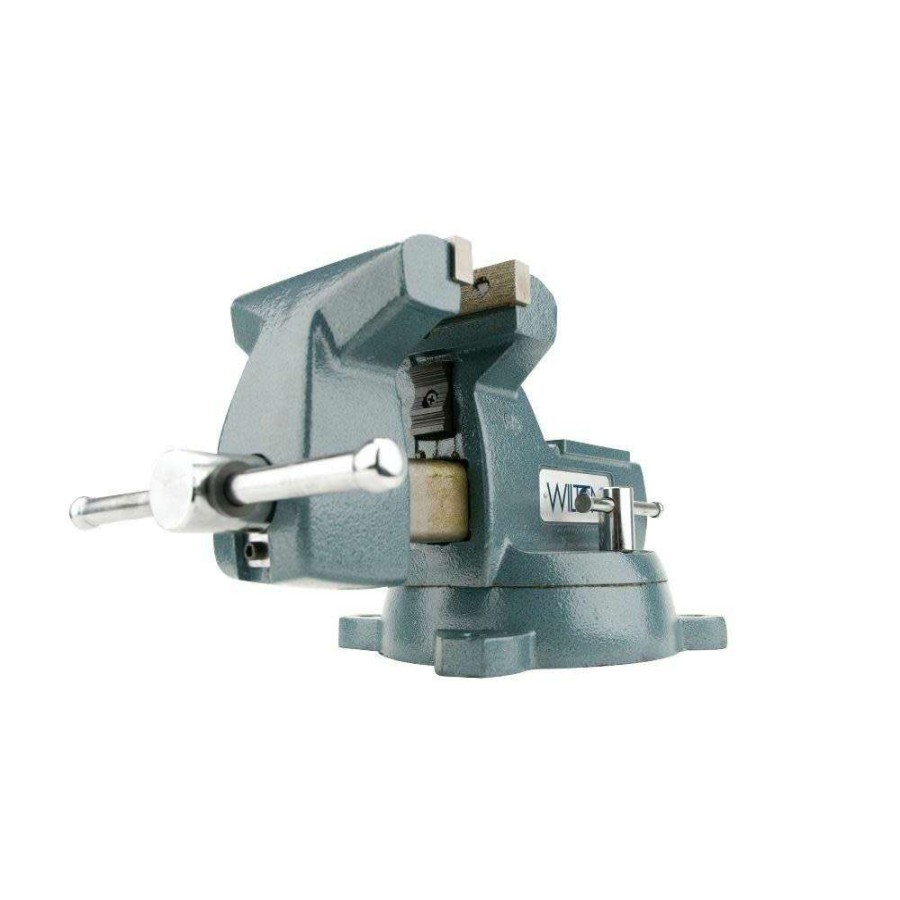 Hand Tools * | Online 740 Series Mechanics Vises Swivel Base, 4 In. Jaw Width, 4-1/2 In. Jaw Opening, 3-7/8 In. Throat Depth