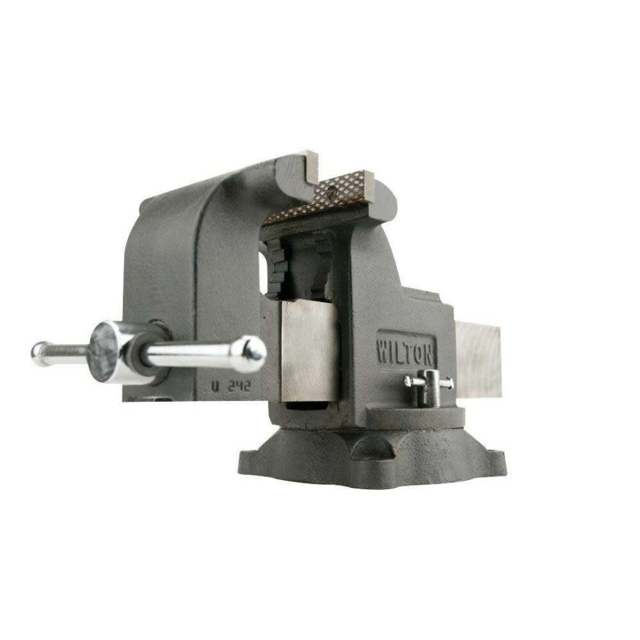 Hand Tools * | Best Quality Shop Vise, 6 In. Jaw Width, 6 In. Jaw Opening, 3-1/2 In. Throat Depth