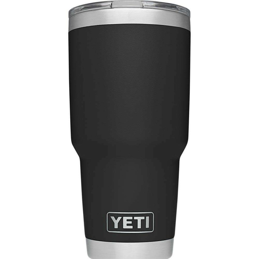 Yeti * | Large Choice Yeti Black Rambler 30Oz