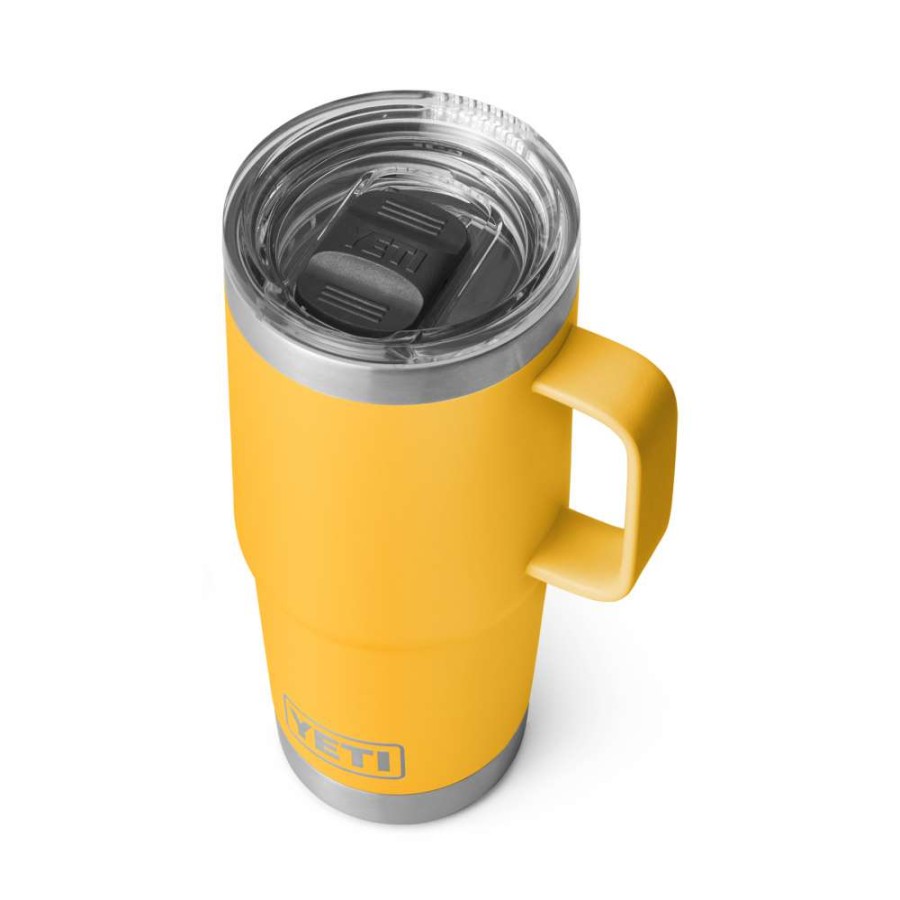 Yeti * | Reliable Quality Yeti Rambler 20Oz Travel Mug With Stronghold Lid Alpine Yellow