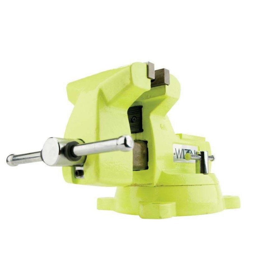 Hand Tools * | Large Choice High-Visibility Safety Vise, 5 In. Jaw Width, 5-1/4 In. Jaw Opening