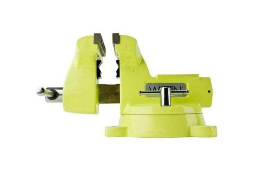 Hand Tools * | Large Choice High-Visibility Safety Vise, 5 In. Jaw Width, 5-1/4 In. Jaw Opening