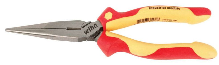 Accessories * | Outlet Wiha Long Nose Pliers Insulated Industrial 8