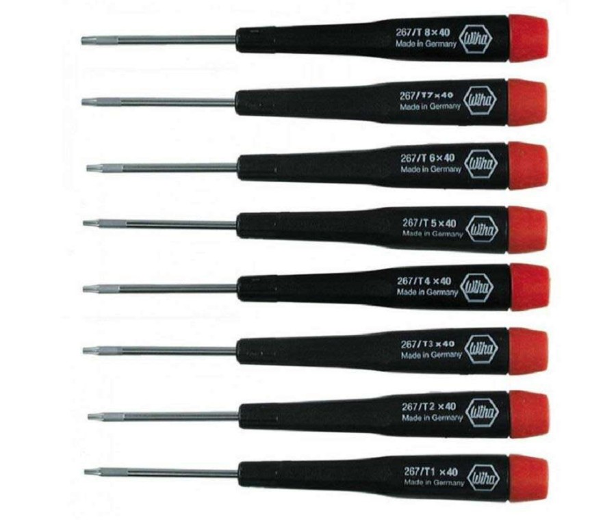 Hand Tools * | Large Choice Precision Torx Screwdriver 8 Piece Set