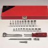 Sockets * | Bestsellers 1/4 In. Drive 25 Pc. 6 Pt Std & Deep Metric Socket Set