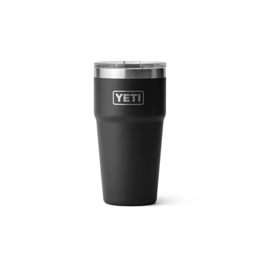 Yeti * | Best Quality Yeti Rambler 16Oz Stackable Pint With Magslider Lid Black