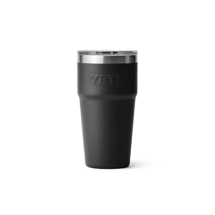 Yeti * | Best Quality Yeti Rambler 16Oz Stackable Pint With Magslider Lid Black