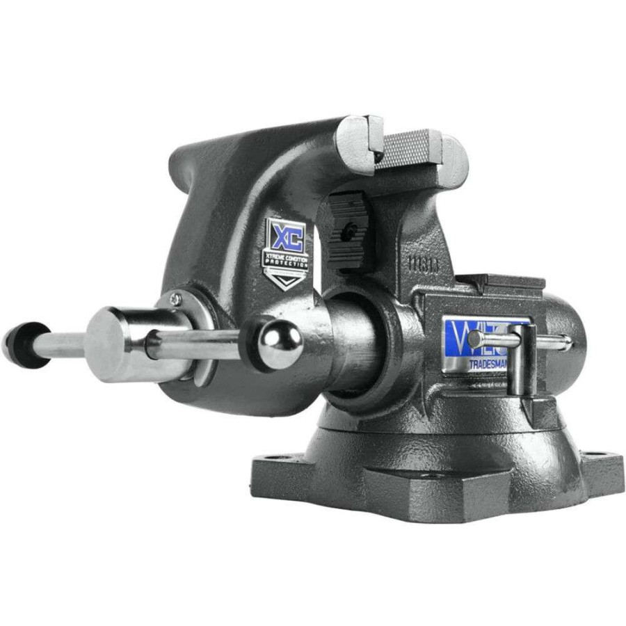 Hand Tools * | Discount Wilton 5 1/2 1755Xc Tradesman Xc Round Channel Bench Vise